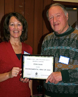 John Bahr, RENEW board member, named Environmental Hero