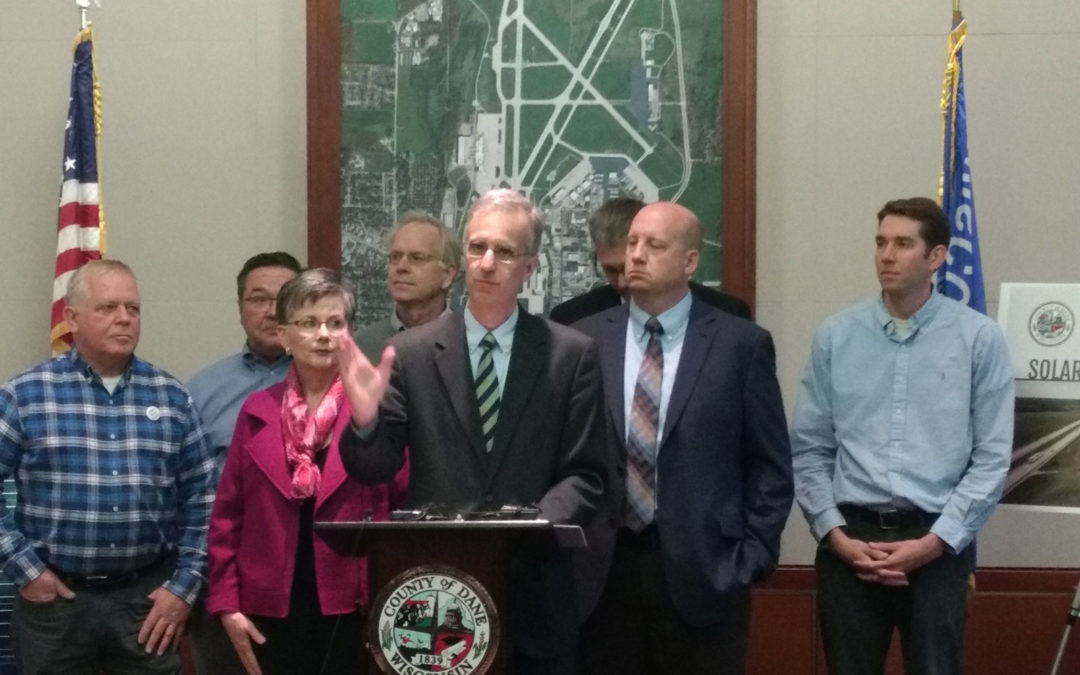 MGE and Dane County Team Up to Build Airport Solar Project