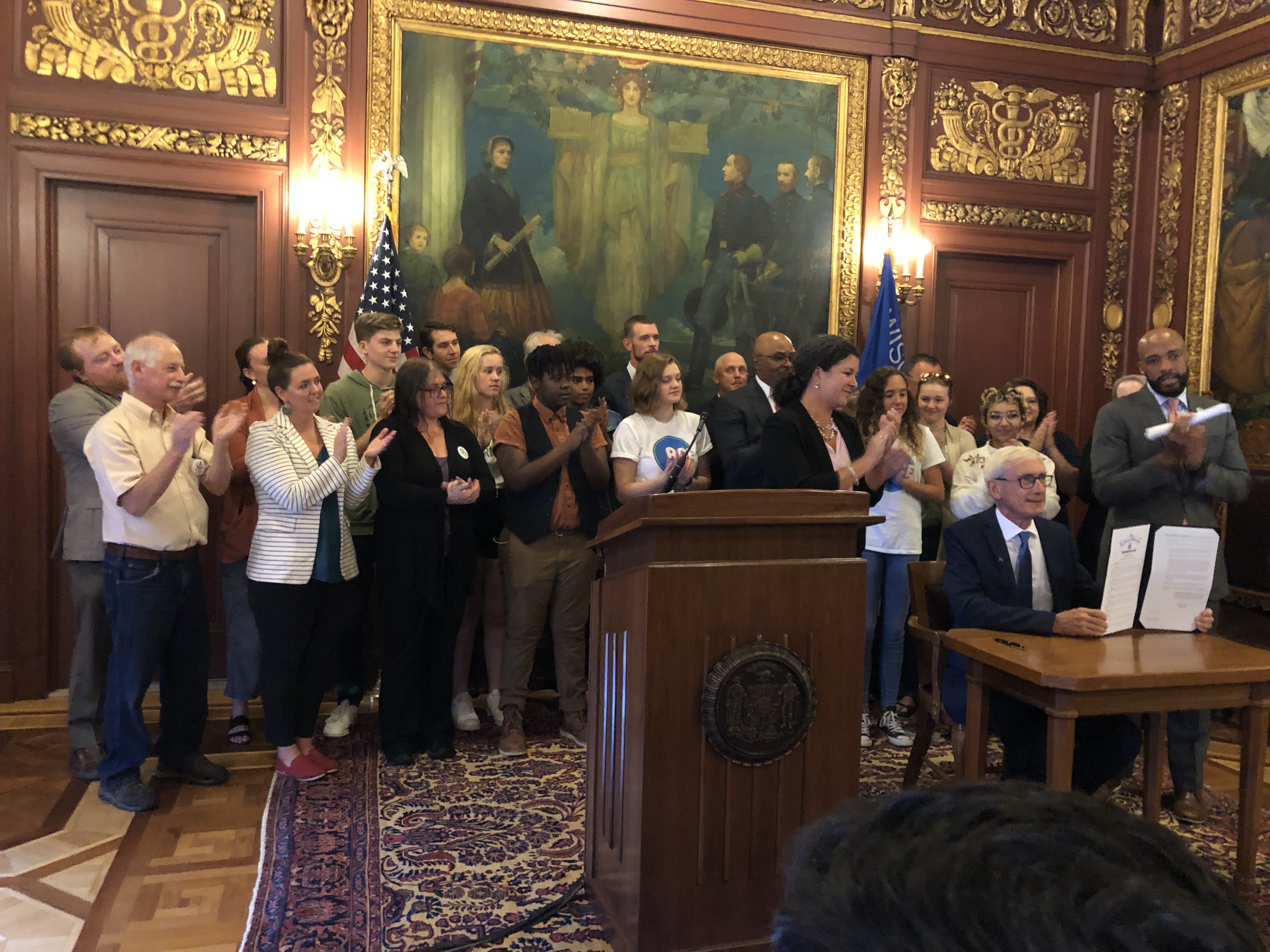 Governor Evers Announces Goal of 100% Clean Energy by 2050