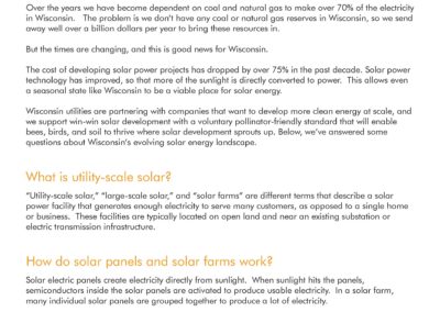 Utility Scale Solar Farms Full