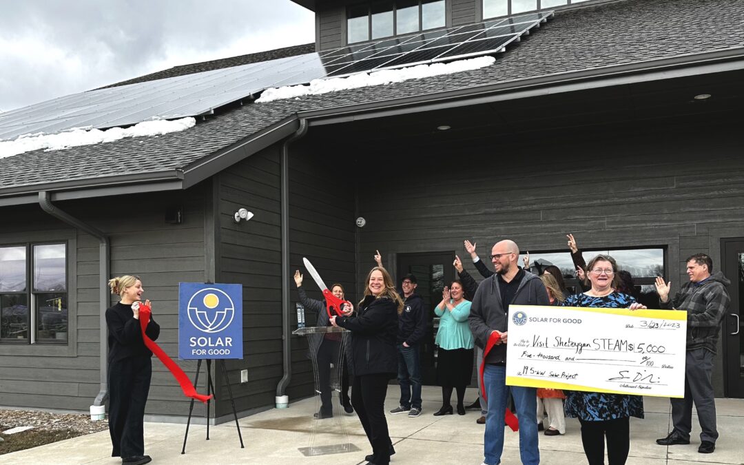 Full “STEAM” Ahead: Visit Sheboygan STEAM Completes 19.5- kW Solar Array